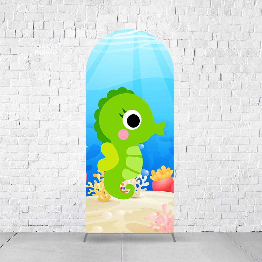 Painel Arco Romano Baby Shark - Imagem 2
