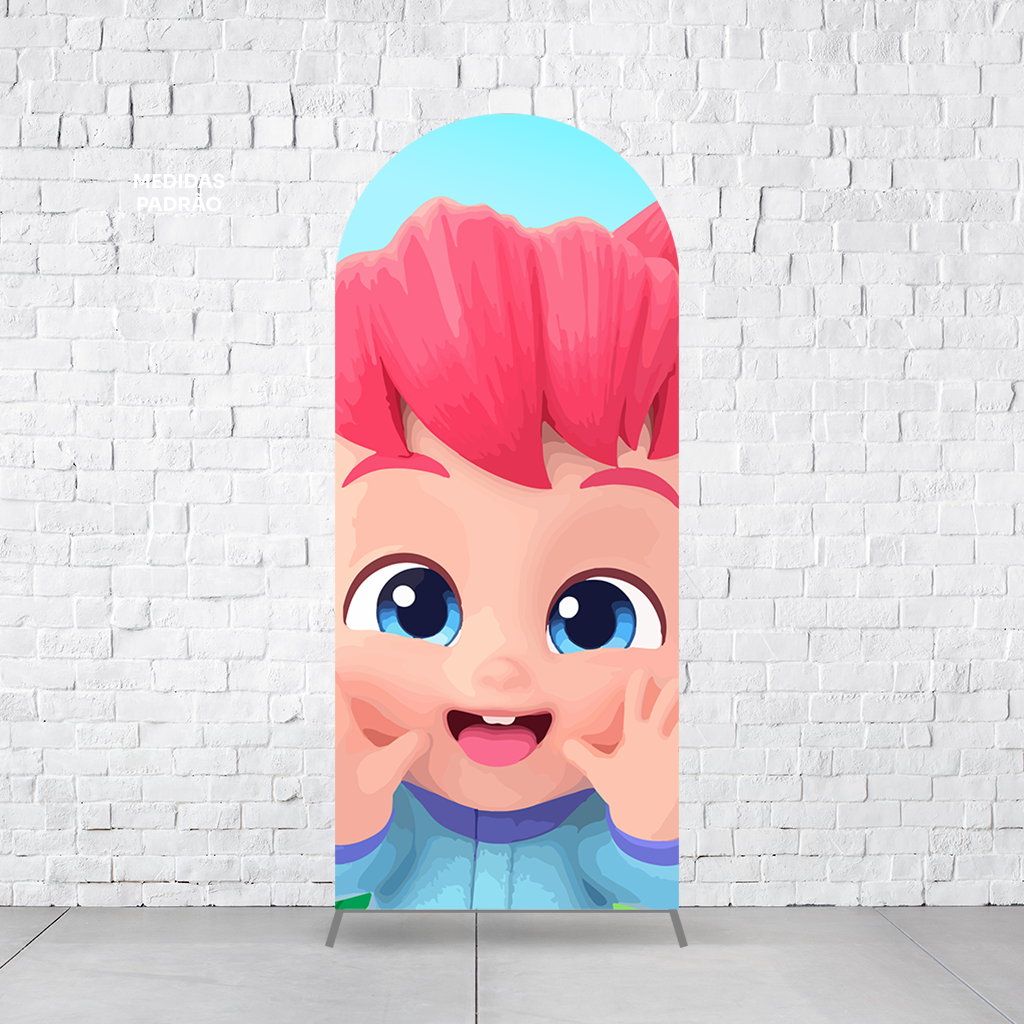 Painel Arco Romano BebeFinn