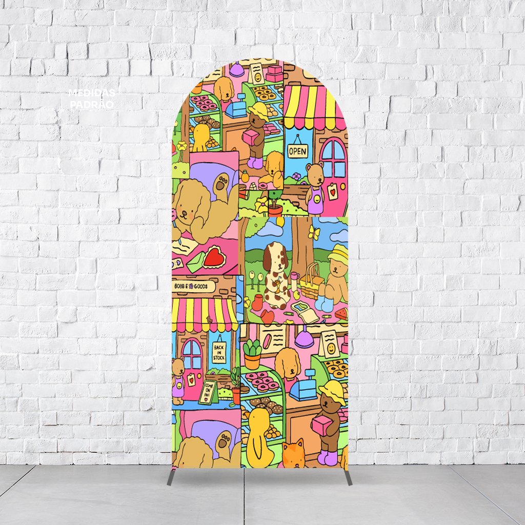 Painel Arco Romano Bobbie Goods - Imagem 2