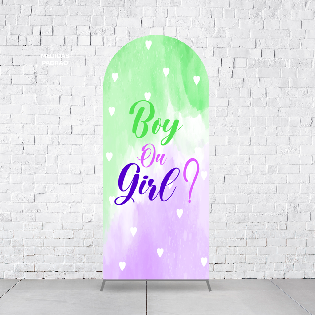 Painel Arco Romano Chá Revelação - Imagem 7