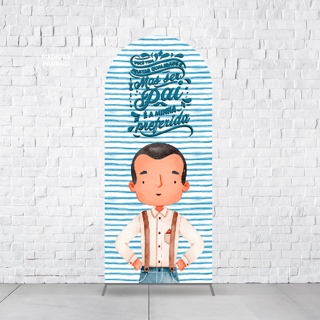 Painel Arco Romano Dia Dos Pais - Imagem 2