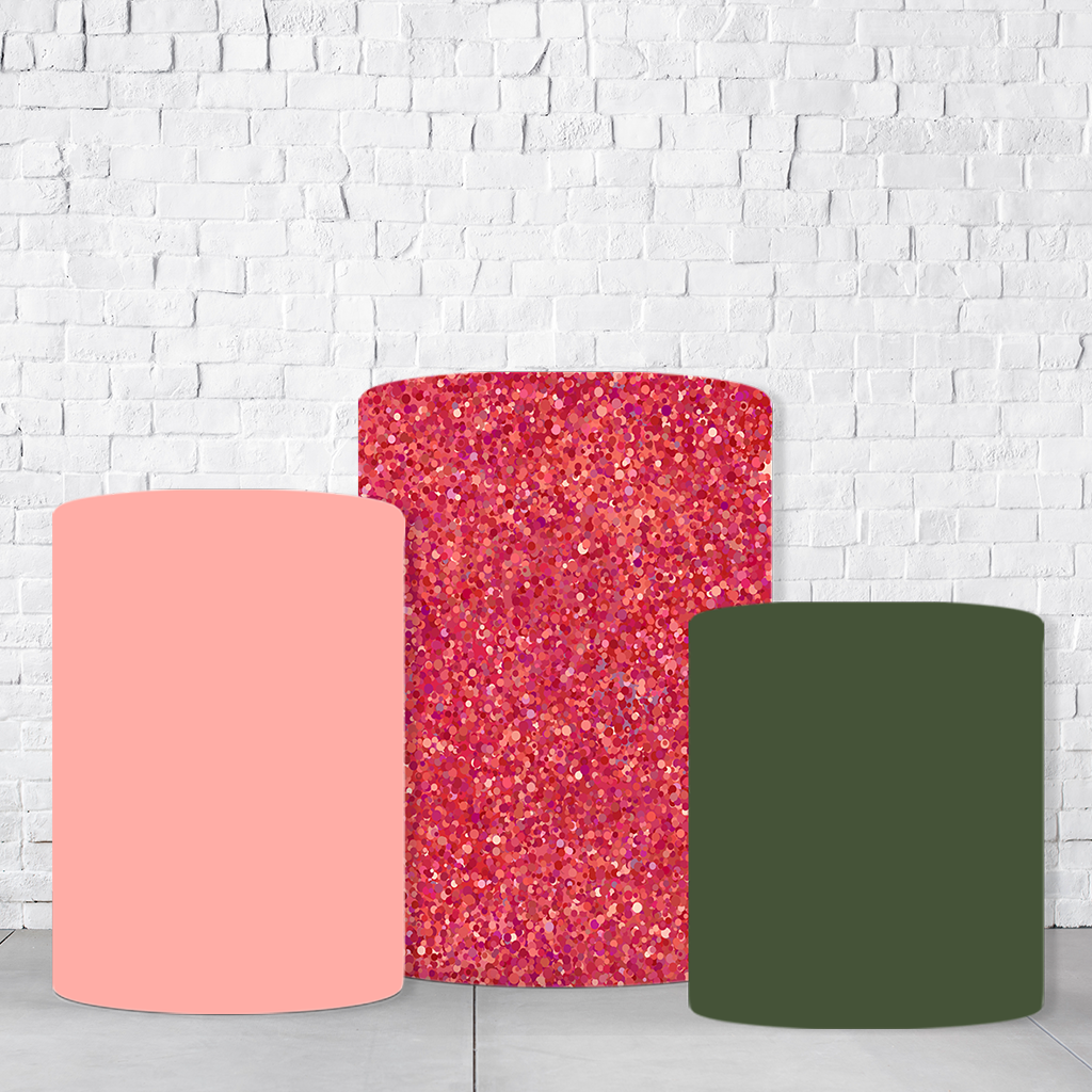 Trio de Cilindros Para Festas Gratidão Em Tecido Helanca C/Elástico