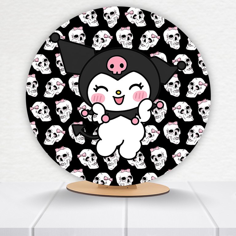 Painel Redondo 50x50 Hello Kitty - Imagem 20