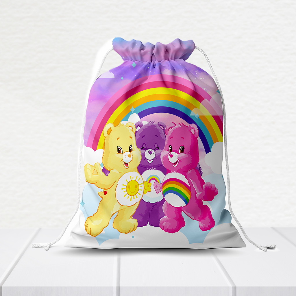 Sacolinha Personalizada Ursinhos Carinhosos 20Cm X 15Cm