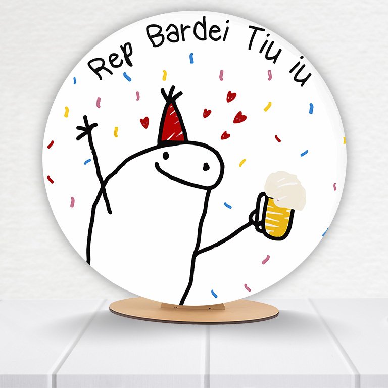 Painel Redondo Flork 50x50cm - Imagem 17