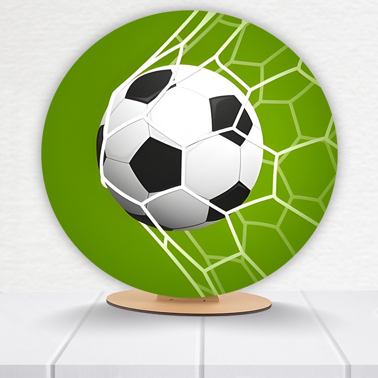 Painel Redondo Futebol 50x50cm - Imagem 8