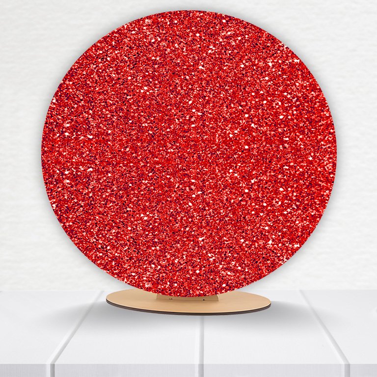 Painel Redondo Glitter 50x50cm - Imagem 14