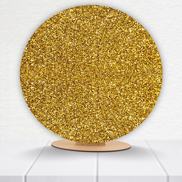 Painel Redondo Glitter 50x50cm - Imagem 12