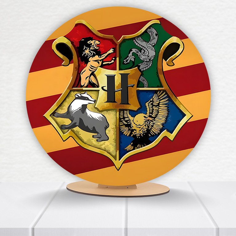 Painel Redondo Harry Potter 50x50cm  PAINEL053 - Imagem 11