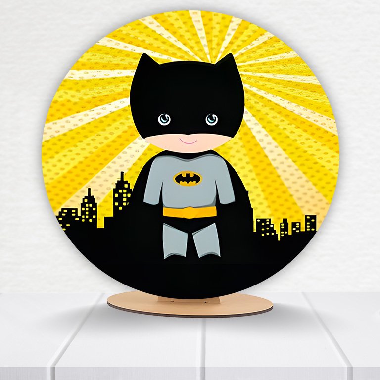 Painel Redondo Batman 50x50cm  PAINEL169 - Imagem 16