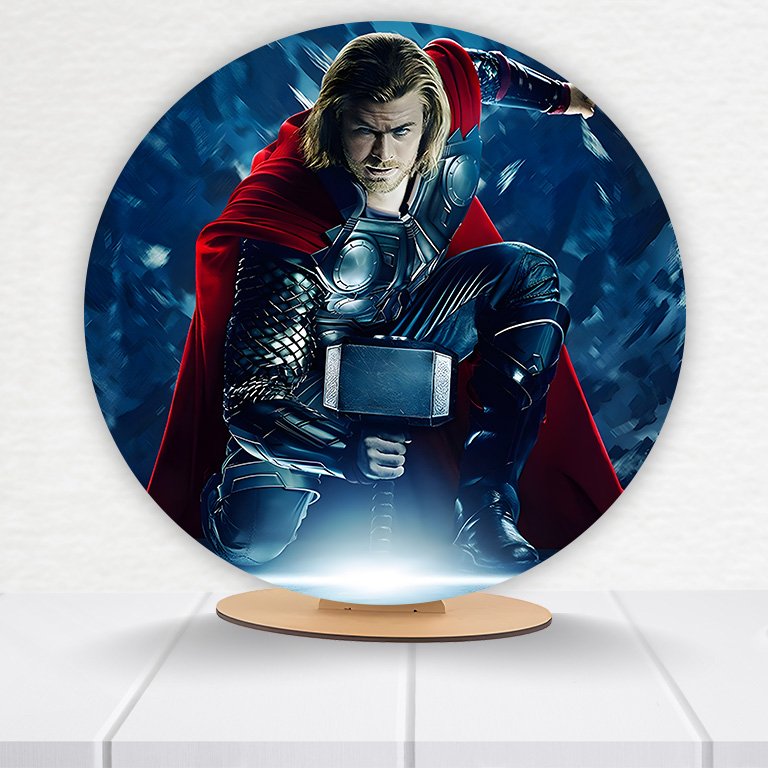 Painel Redondo Thor 50x50cm - Imagem 2
