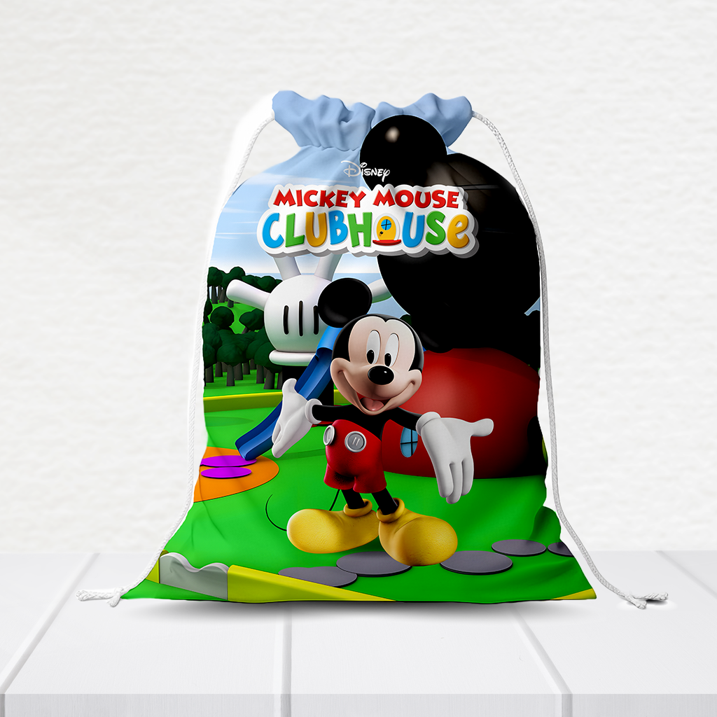 Sacolinha Personalizada Mickey 20Cm X 15Cm  SACOLI539