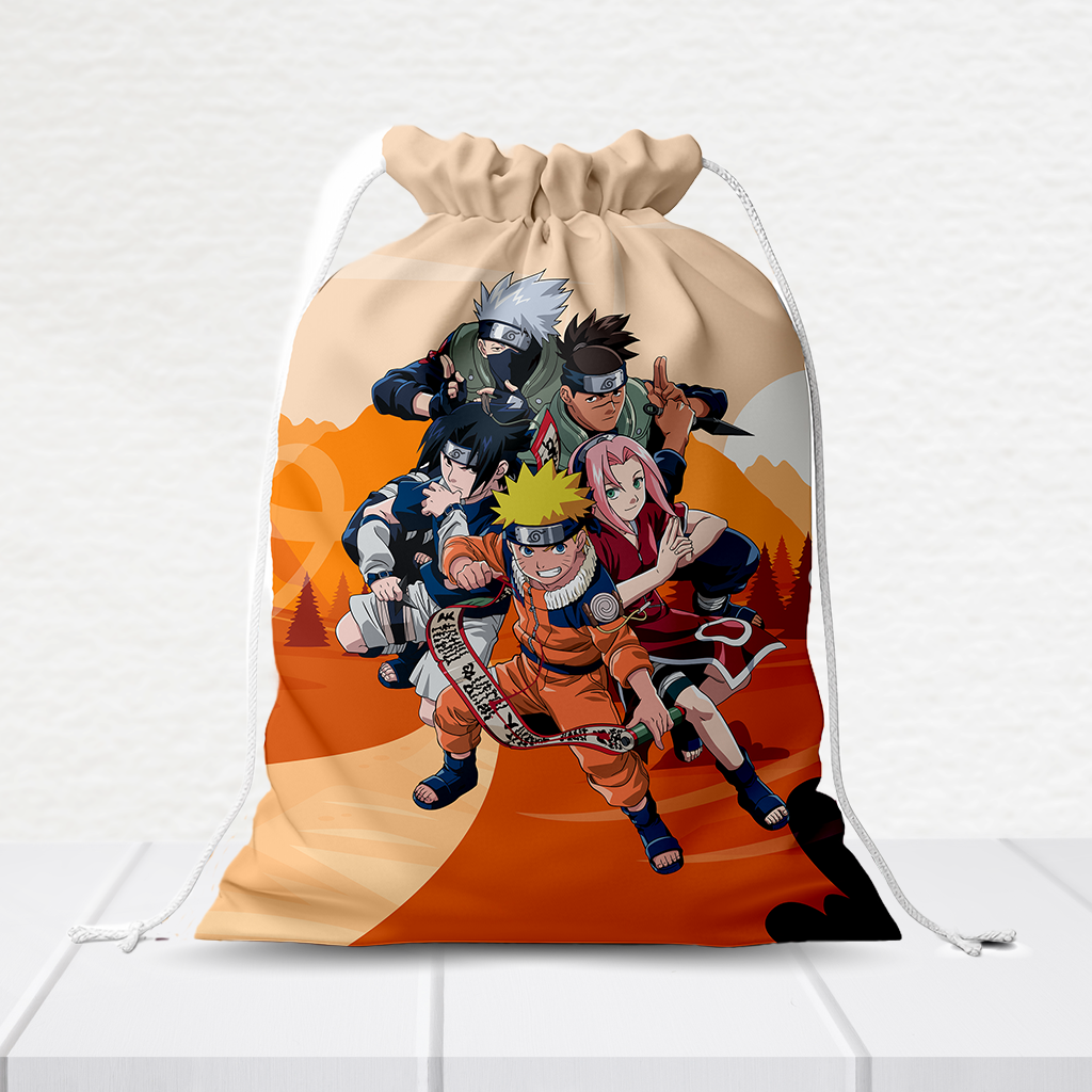 Sacolinha Personalizada Naruto 20Cm X 15Cm - Imagem 2