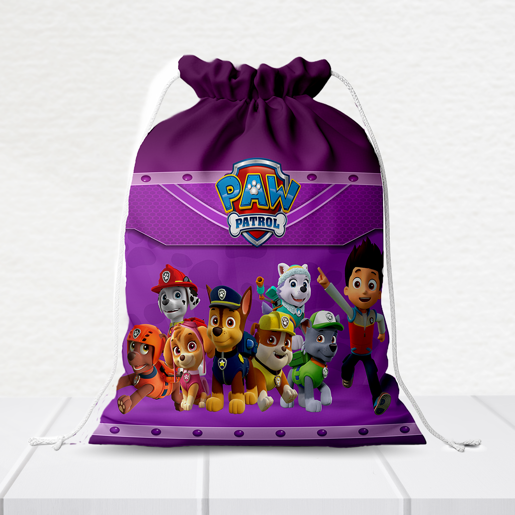 Sacolinha Personalizada Patrulha Canina 20Cm X 15Cm  SACOLI180