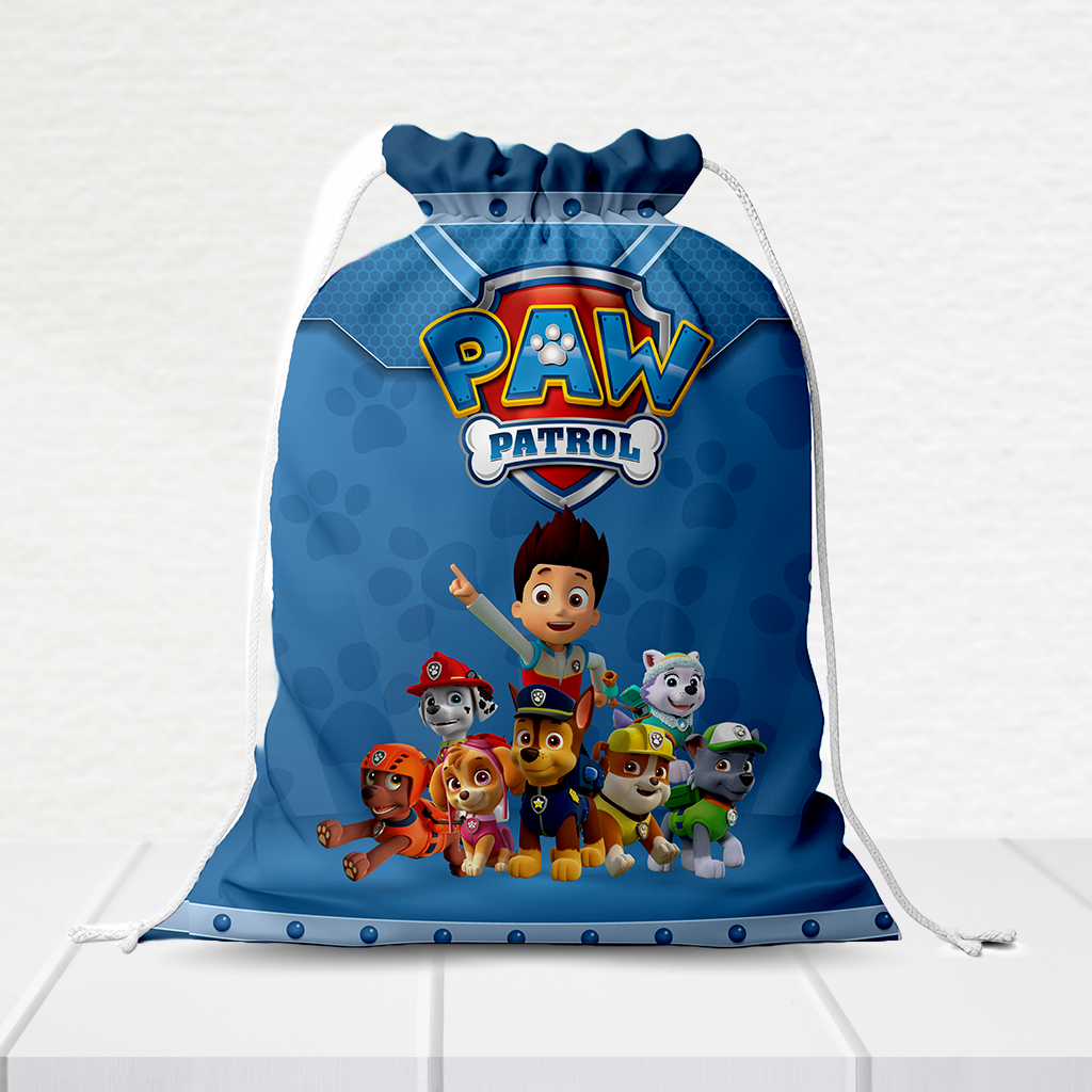 Sacolinha Personalizada Patrulha Canina 20Cm X 15Cm - Imagem 2