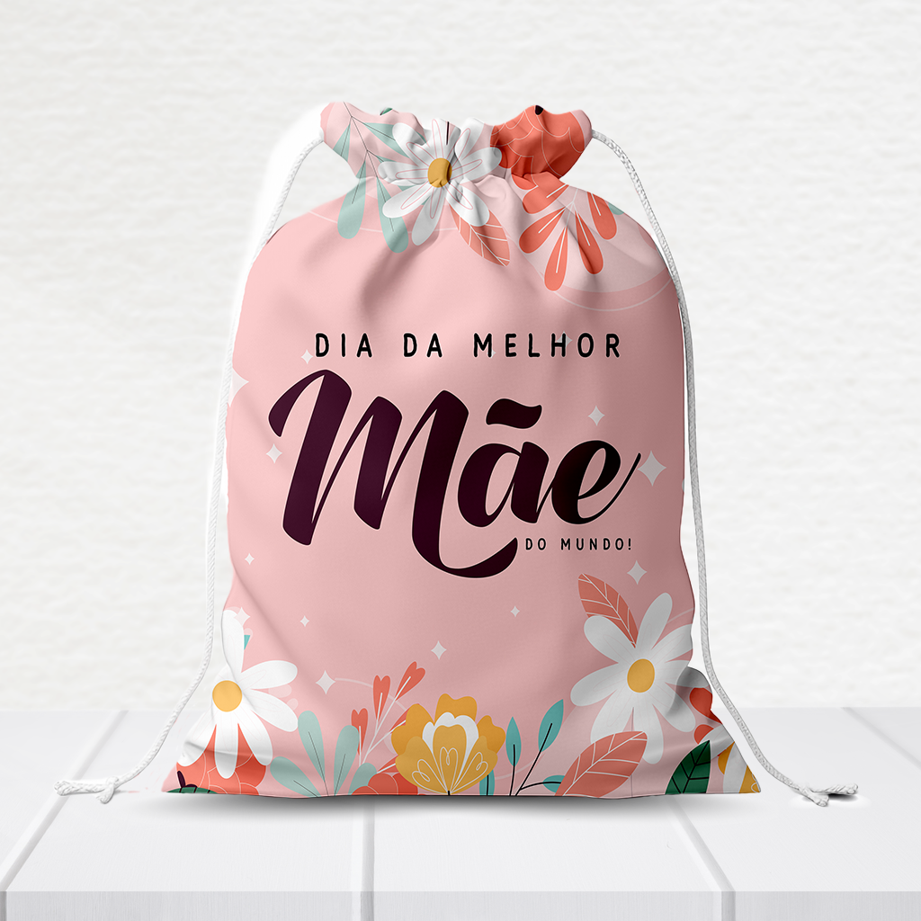 Sacolinha Personalizada Dia Das Mães 20Cm X 15Cm  SACOLI934