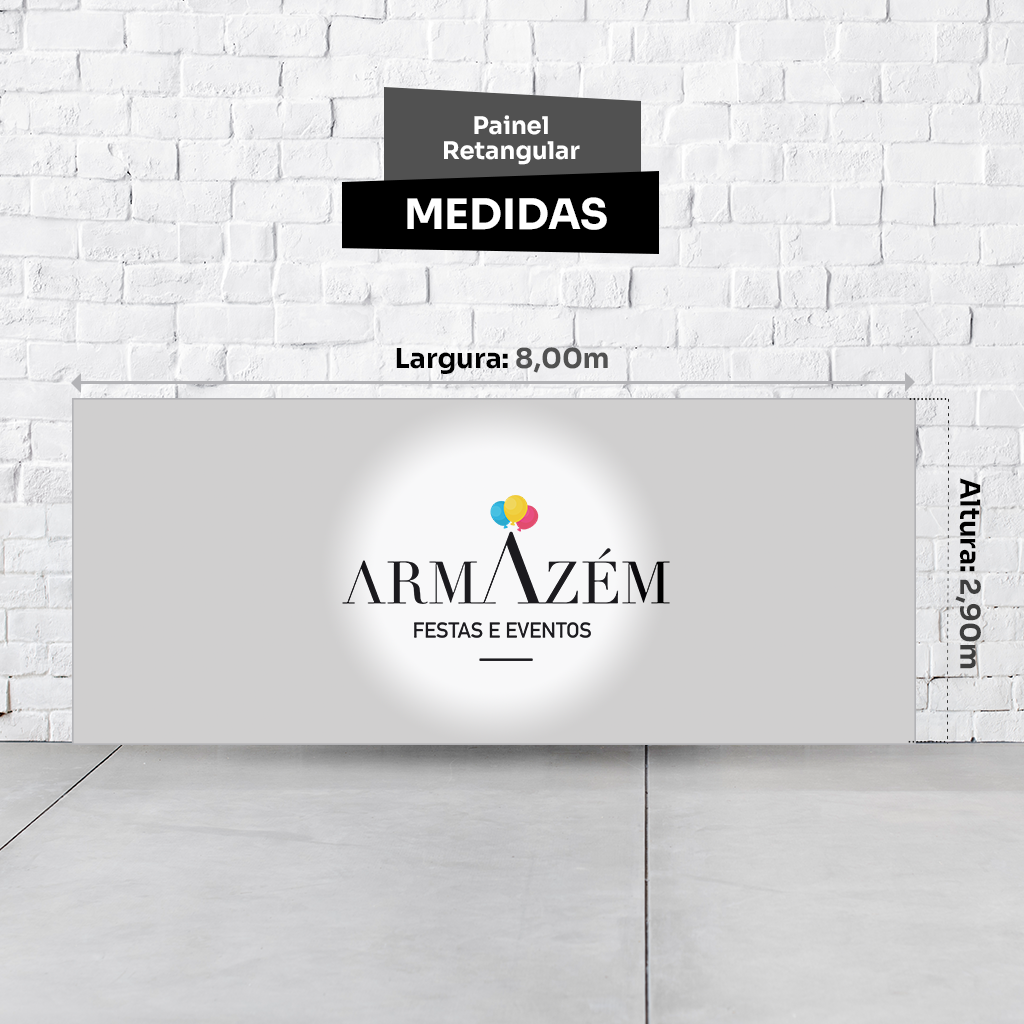 Painel Retangular Tema Flamingo Em Tecido Oxford 100% Poliéster - Imagem 4