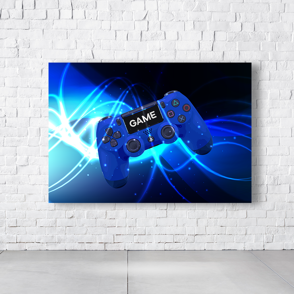 Painel Retangular Tema Gamer Em Tecido Oxford 100% Poliéster - Imagem 2