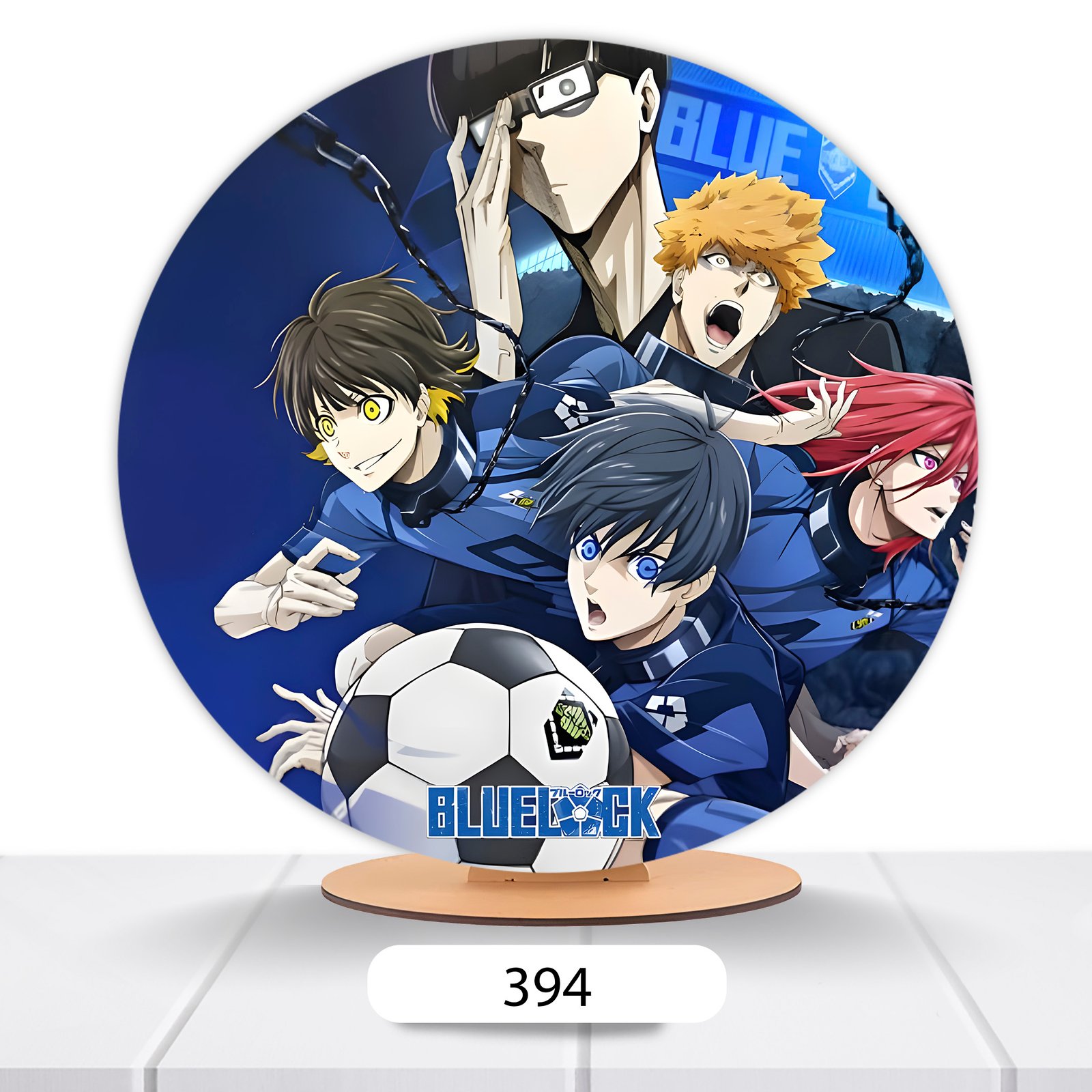 Painel Redondo Blue Lock 50x50cm - Imagem 2