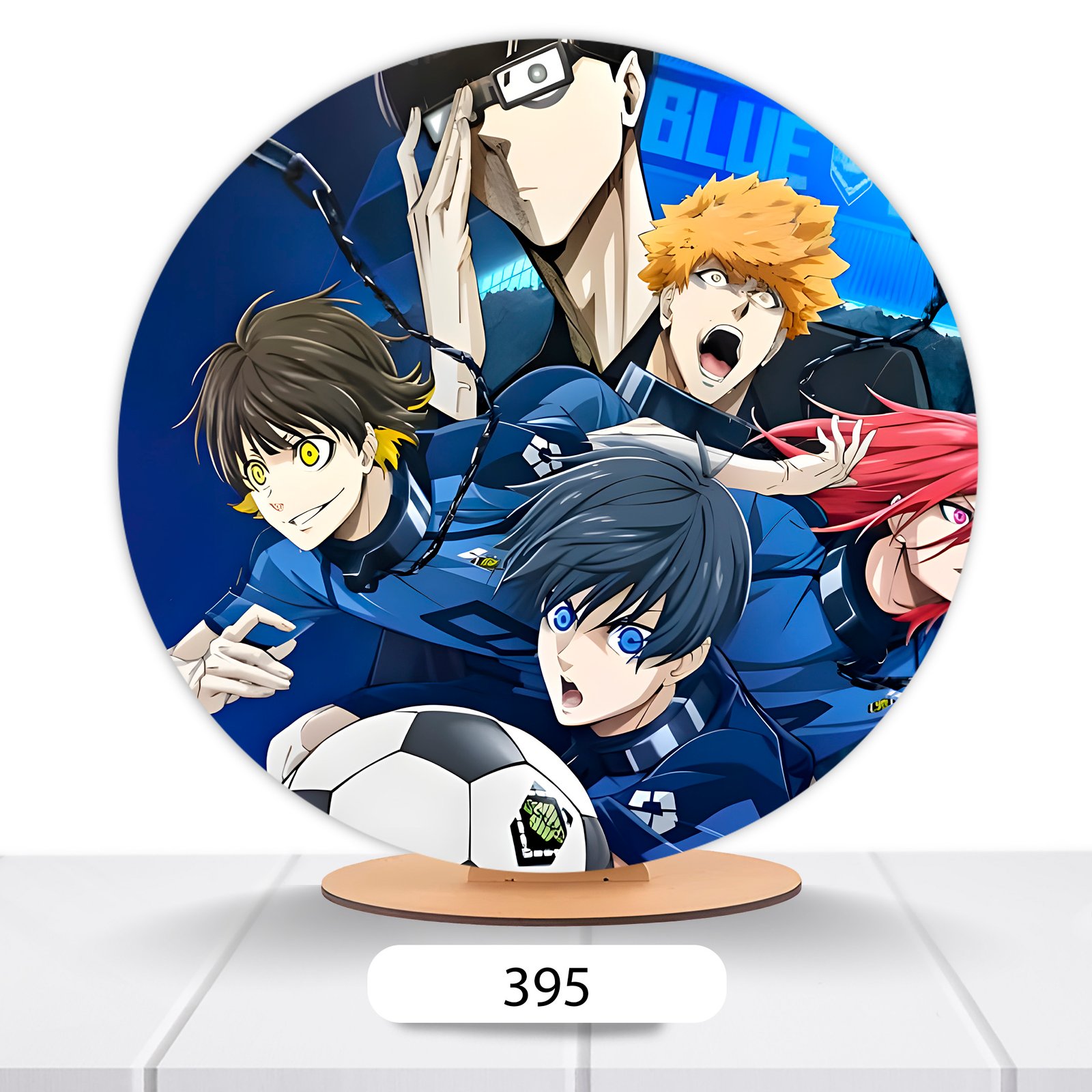 Painel Redondo Blue Lock 50x50cm - Imagem 3