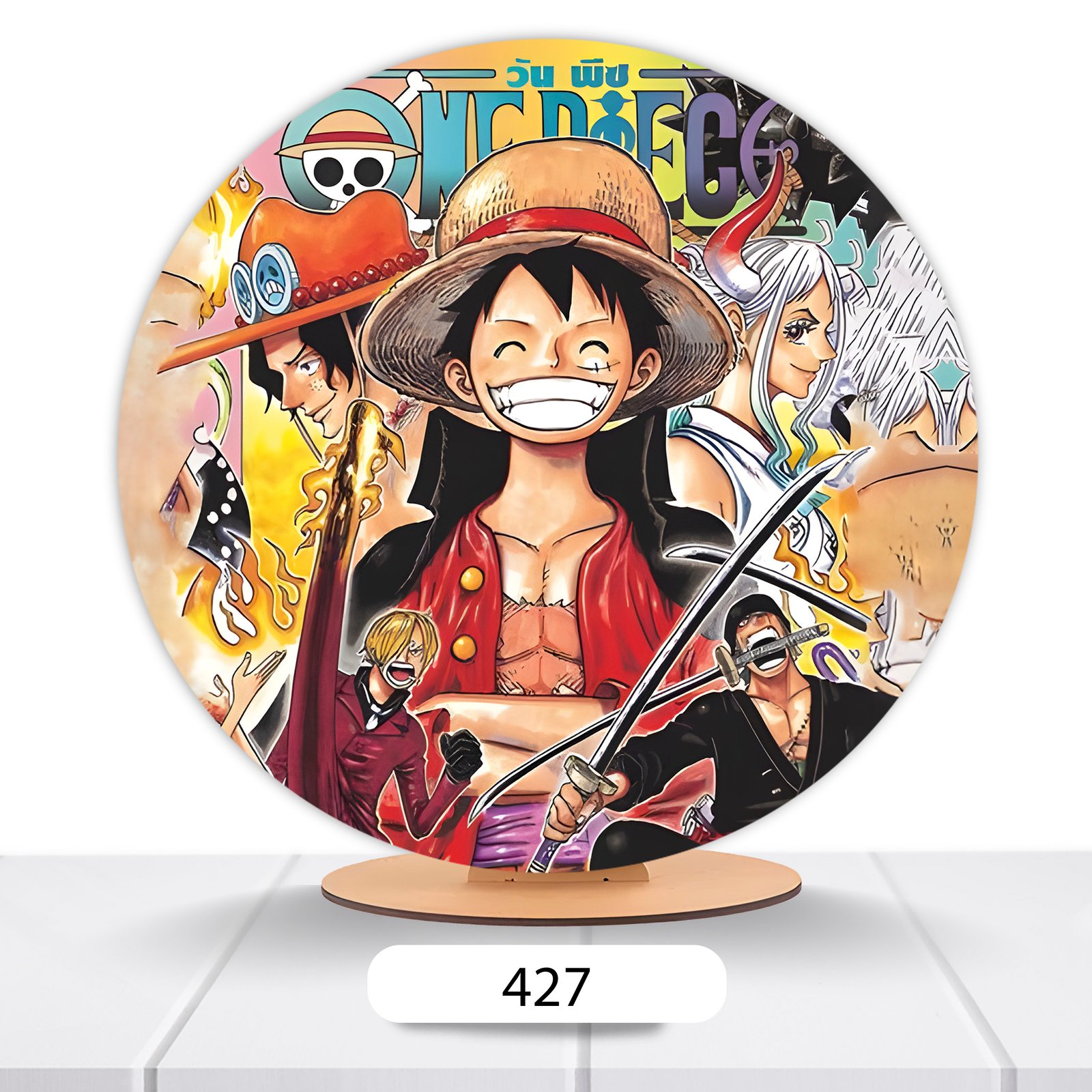 Painel Redondo One Piece 50x50cm - Imagem 9