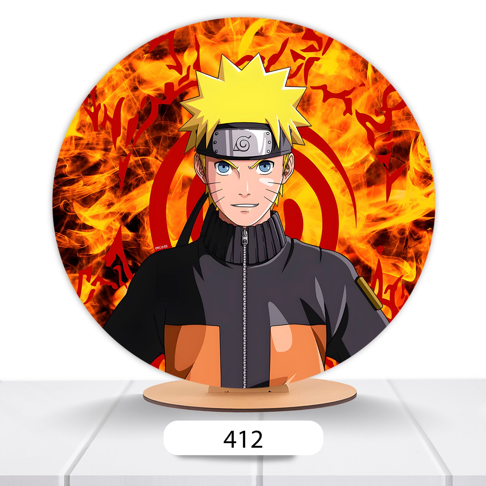 Painel Redondo Naruto 50x50cm - Imagem 6