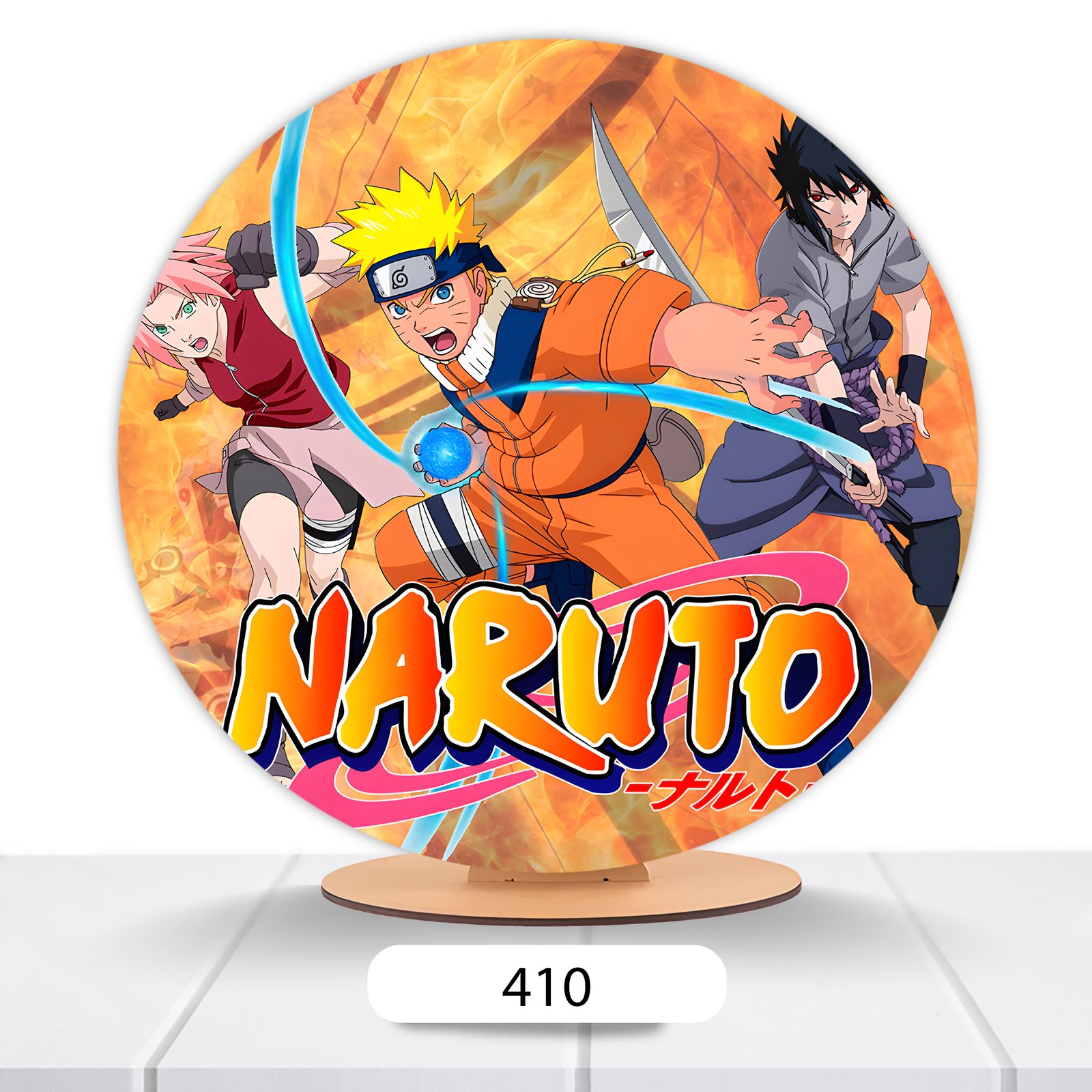 Painel Redondo Naruto 50x50cm - Imagem 4