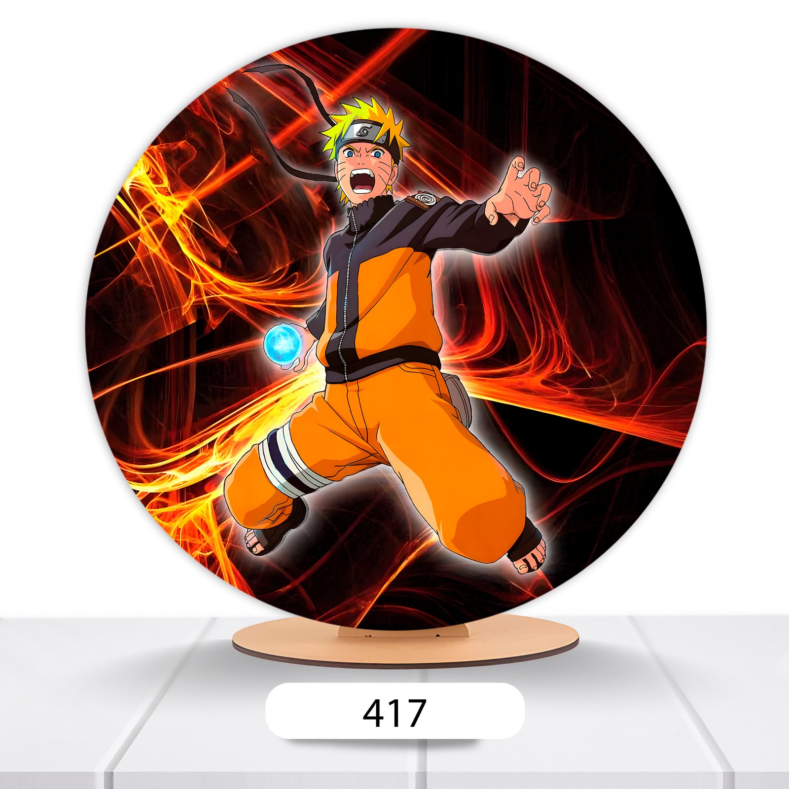 Painel Redondo Naruto 50x50cm - Imagem 11