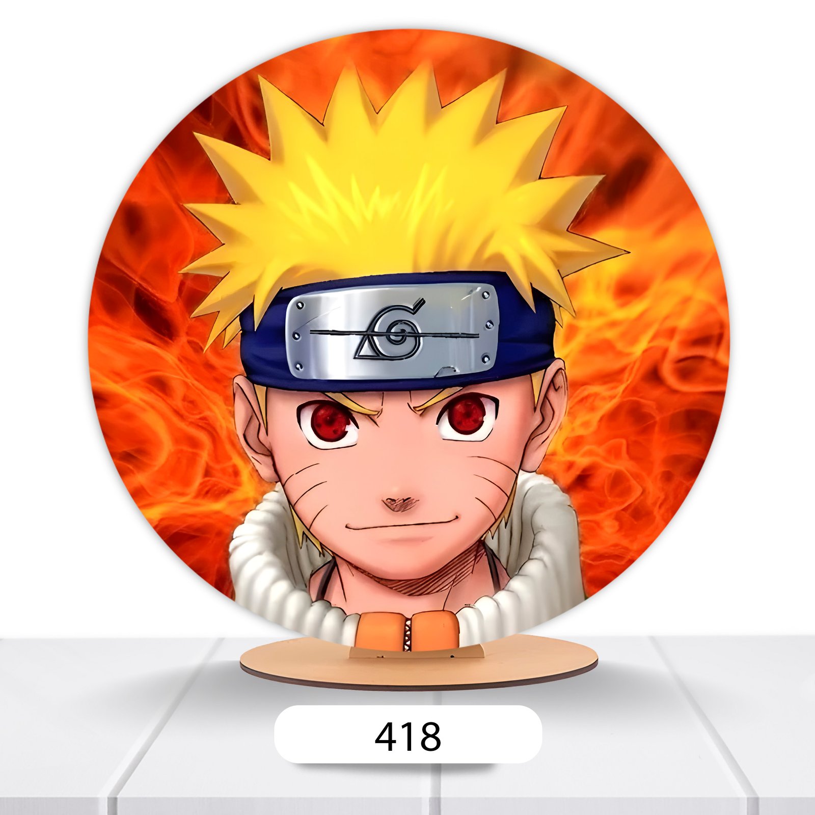 Painel Redondo Naruto 50x50cm - Imagem 12