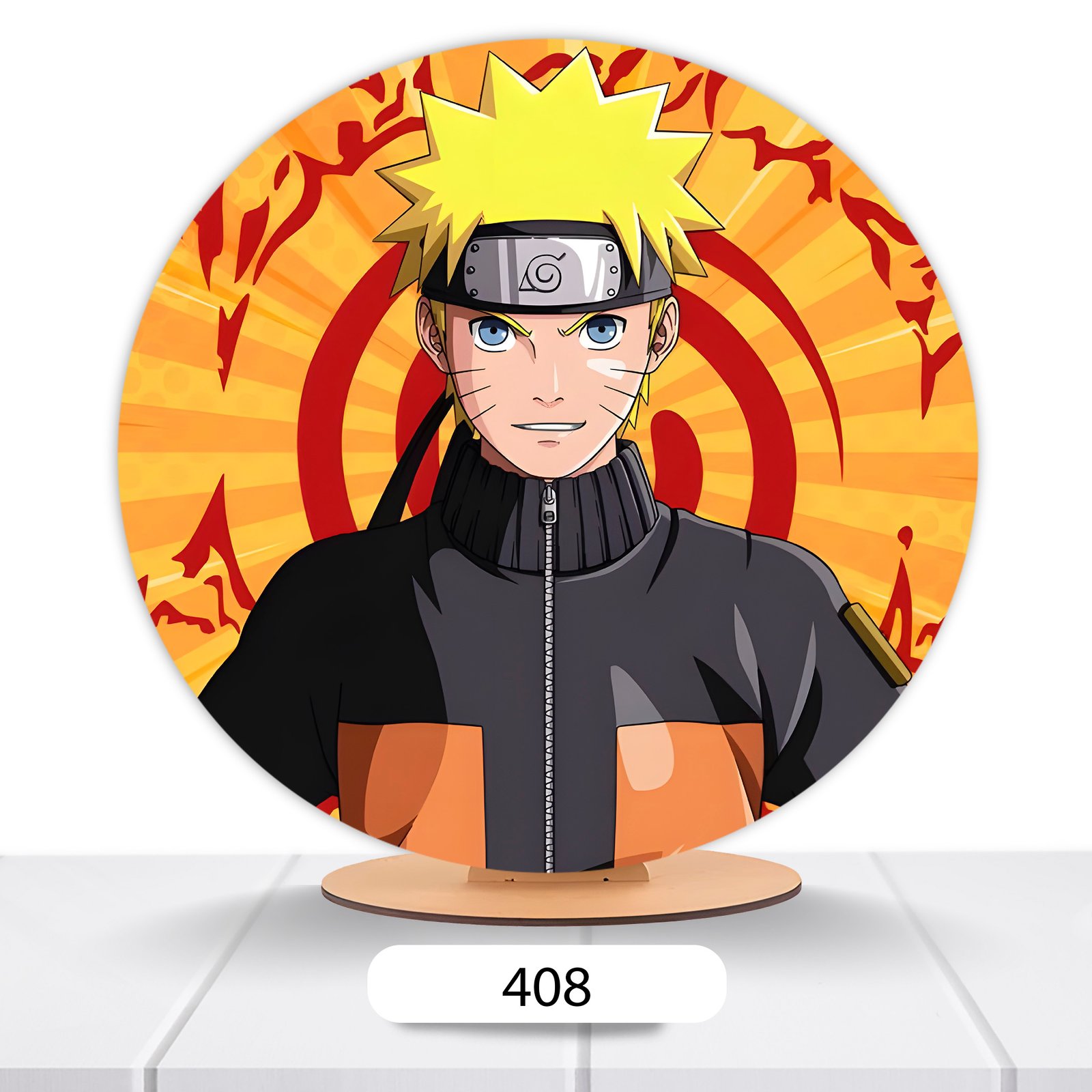 Painel Redondo Naruto 50x50cm - Imagem 2