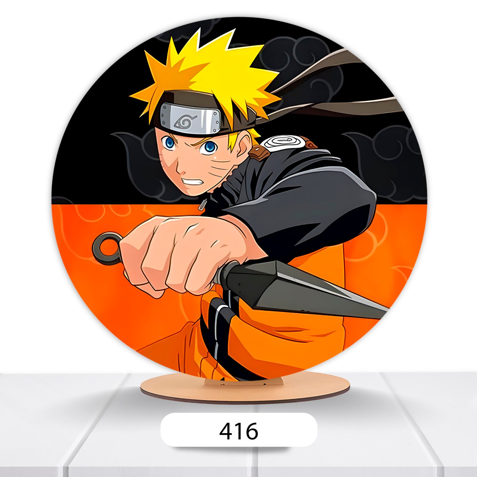 Painel Redondo Naruto 50x50cm - Imagem 10