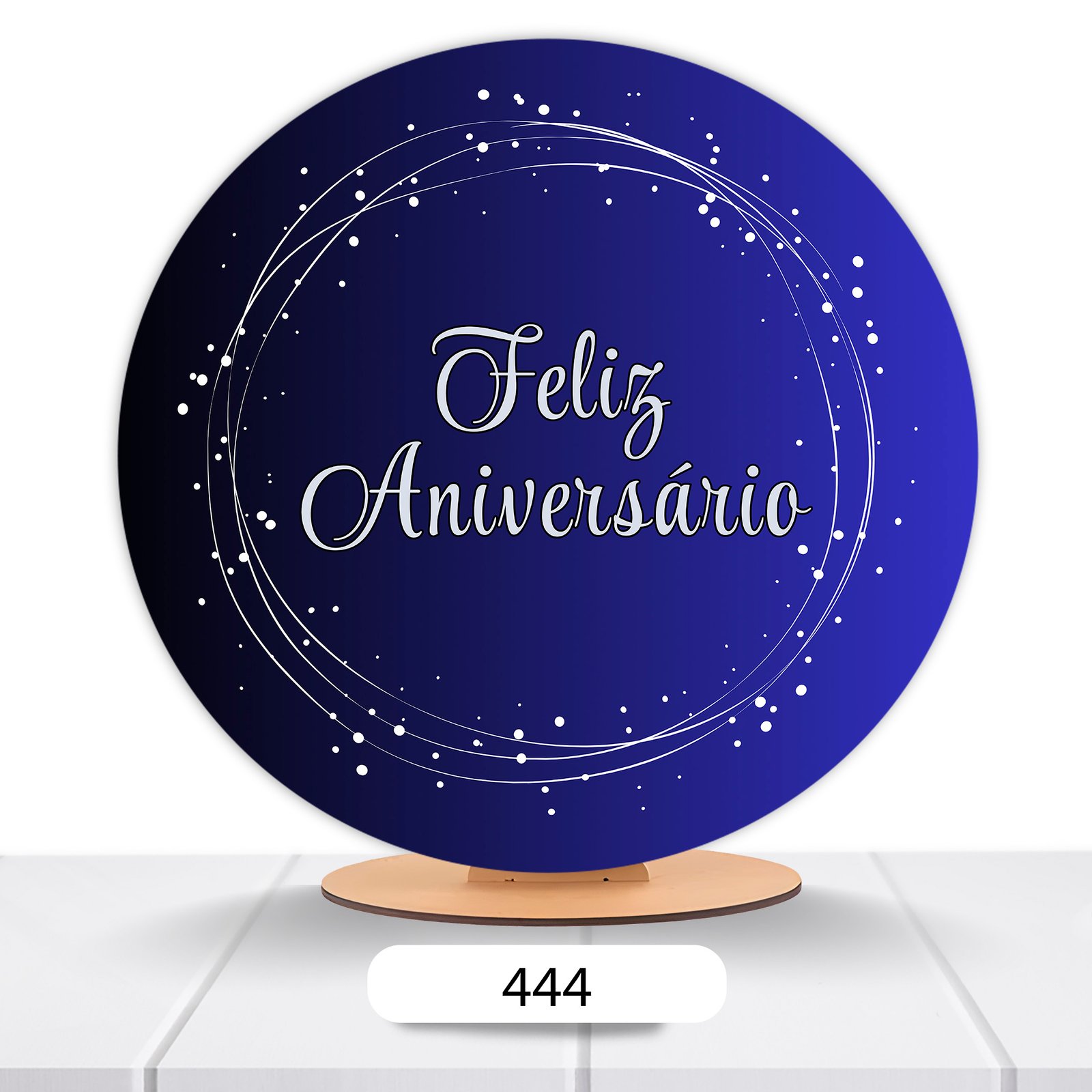 Painel Redondo Aniver 50x50cm - Imagem 13