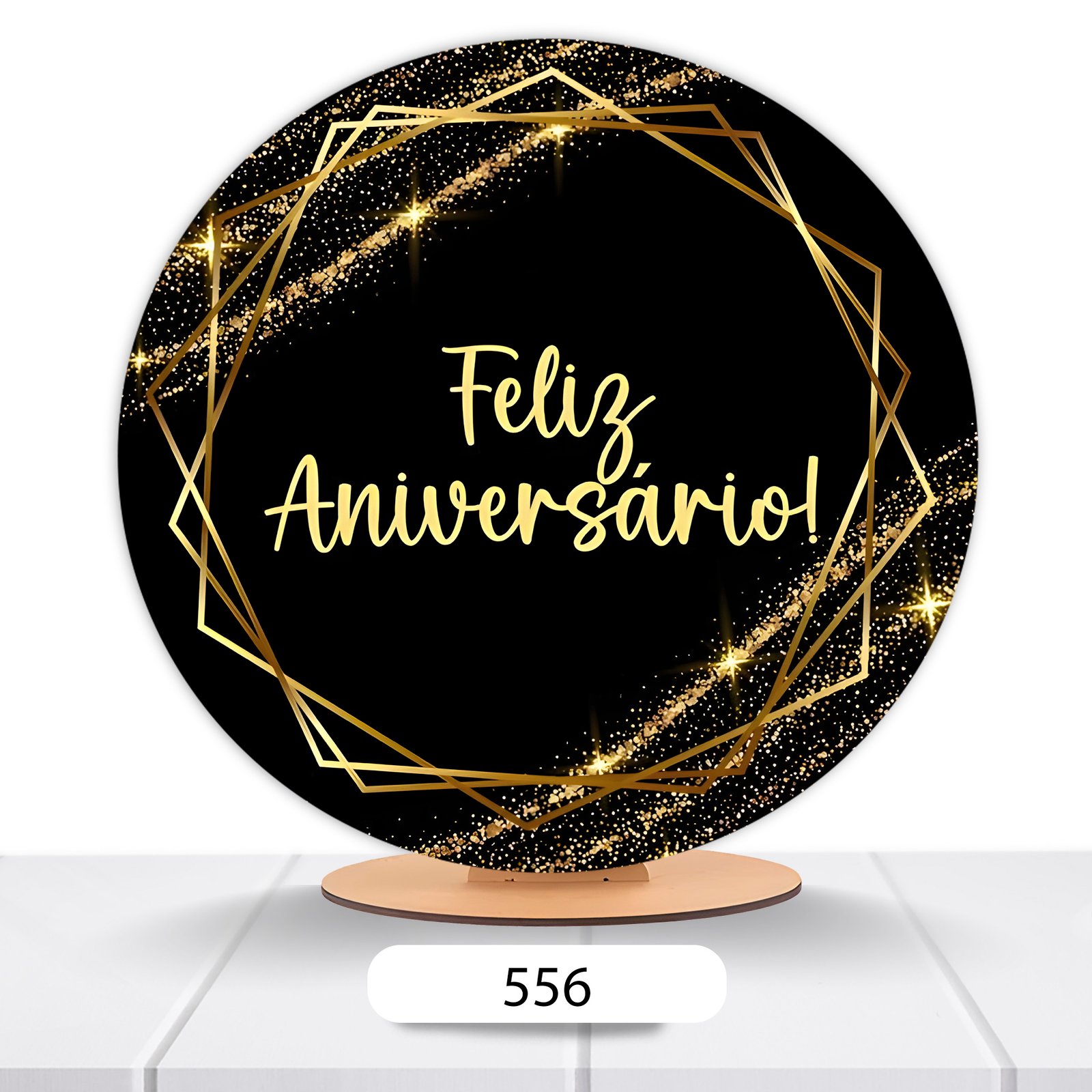 Painel Redondo Aniversário 50x50cm - Imagem 11