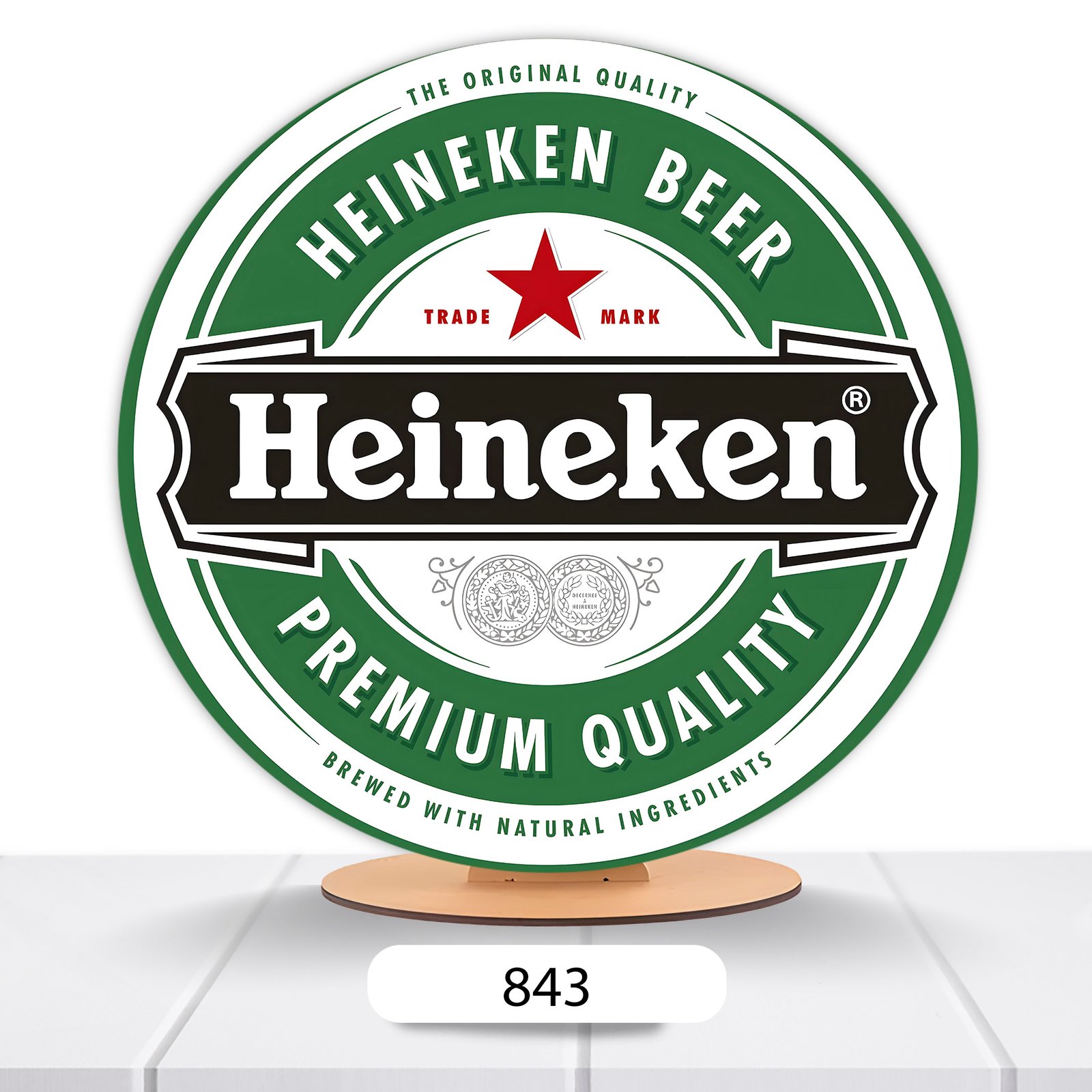 Painel Redondo Cerveja 50x50cm - Imagem 13