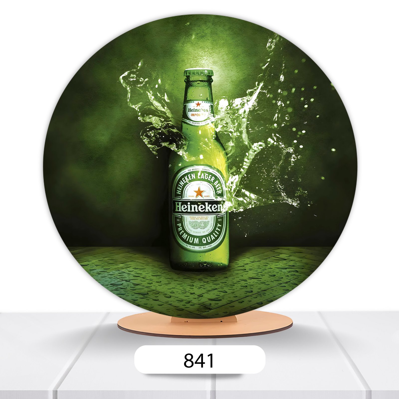 Painel Redondo Cerveja 50x50cm - Imagem 11