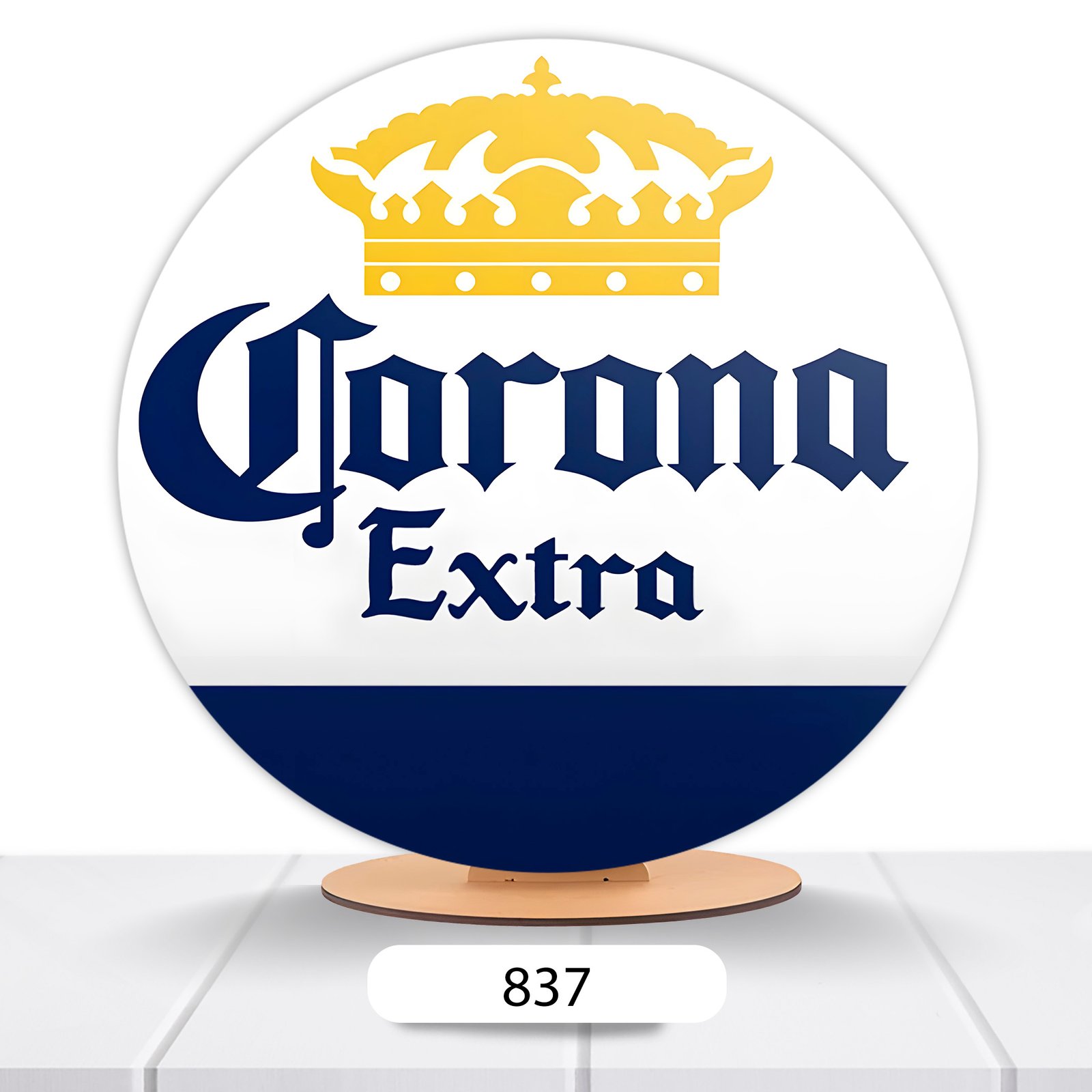 Painel Redondo Cerveja 50x50cm - Imagem 7