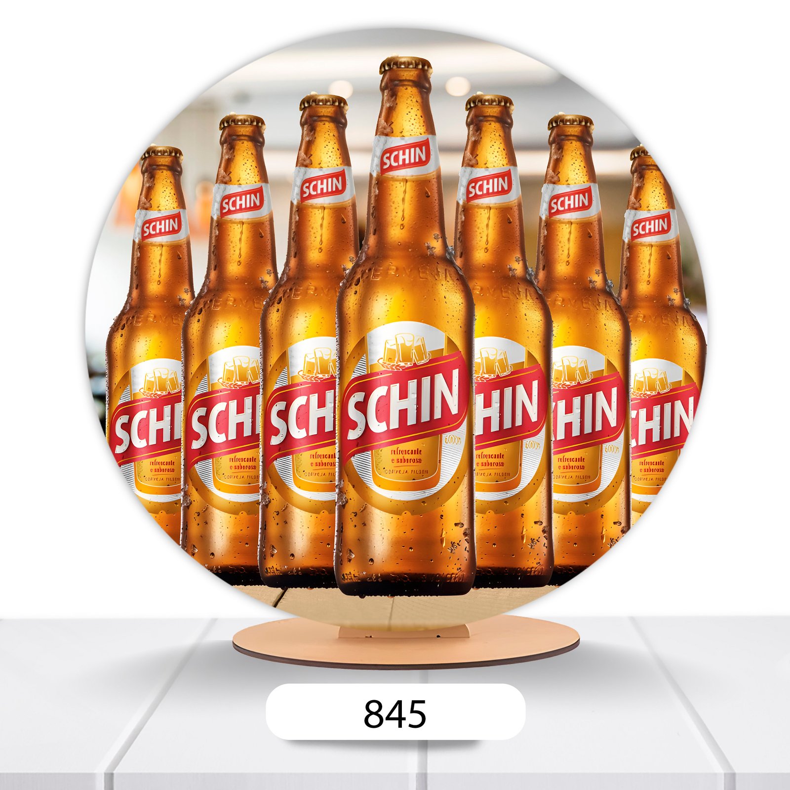 Painel Redondo Cerveja 50x50cm - Imagem 15