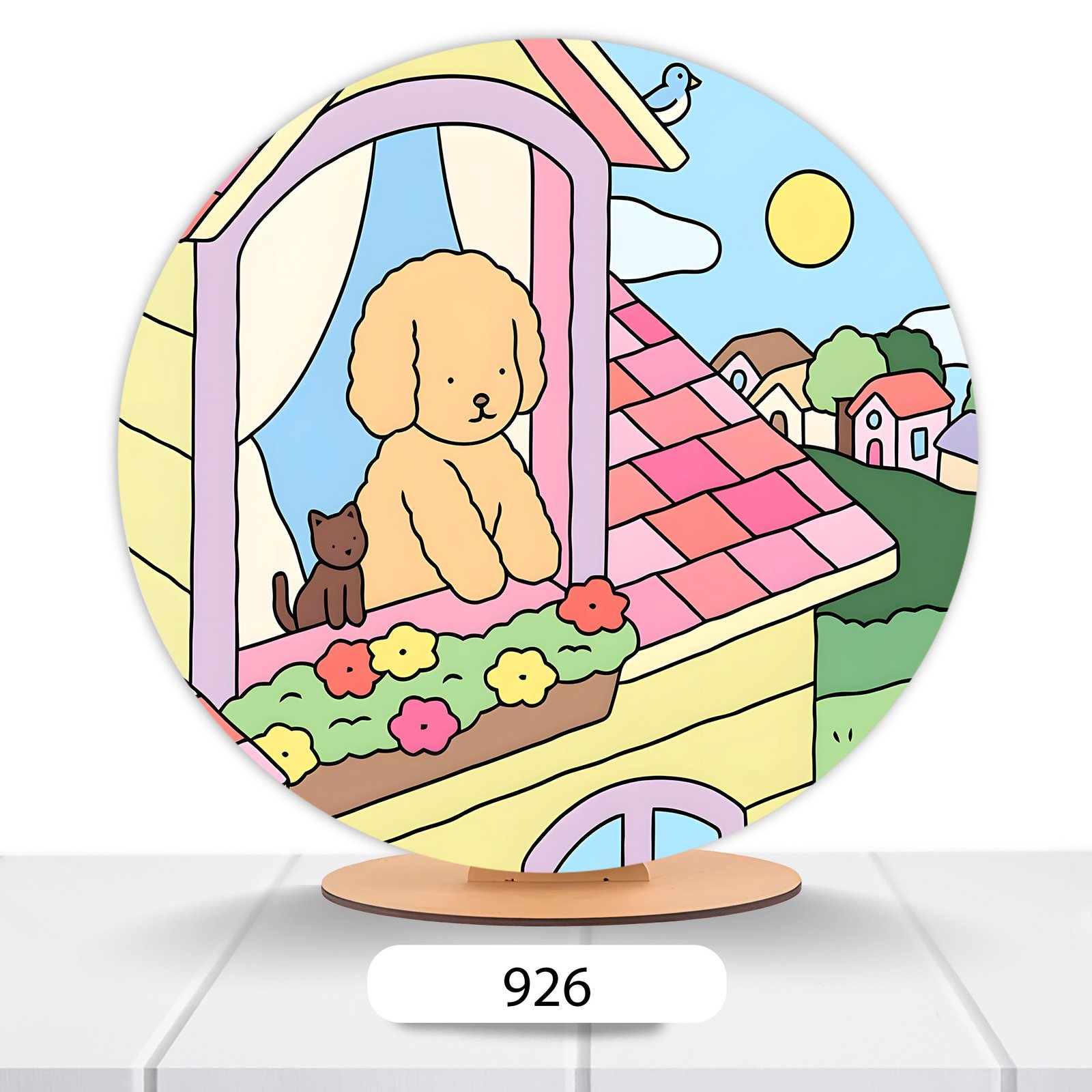 Painel Redondo Bobbie Goods 50x50cm - Imagem 16