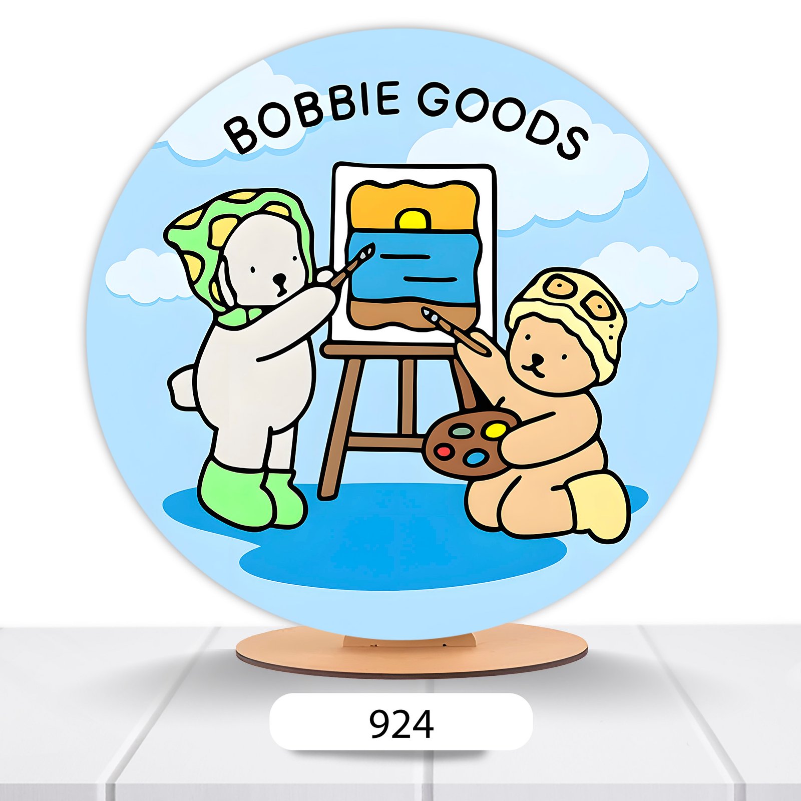 Painel Redondo Bobbie Goods 50x50cm - Imagem 14