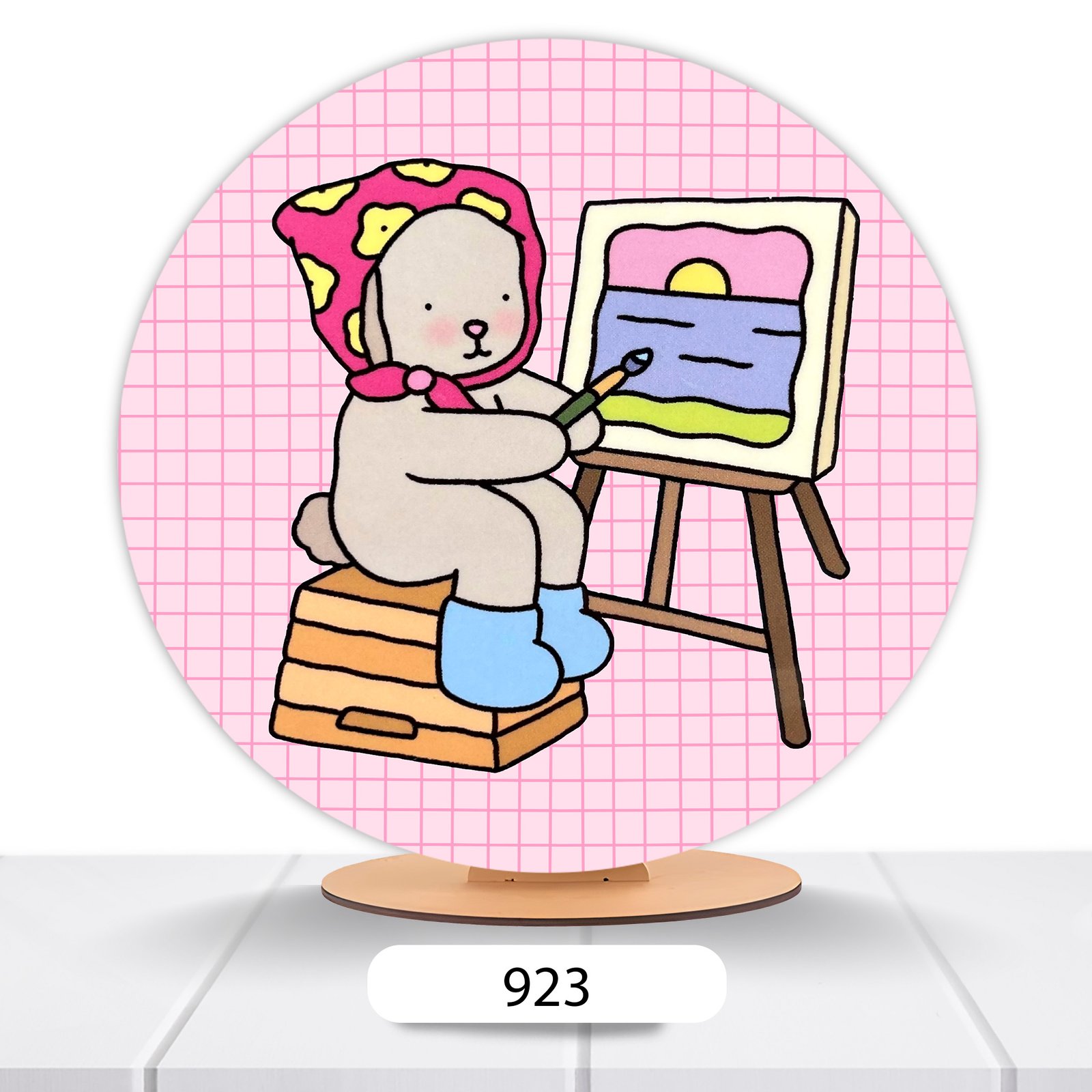 Painel Redondo Bobbie Goods 50x50cm - Imagem 13