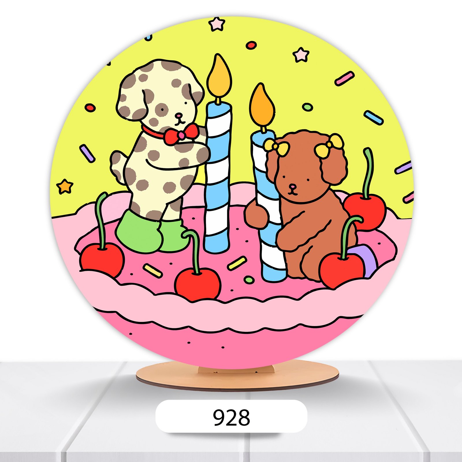 Painel Redondo Bobbie Goods 50x50cm - Imagem 18