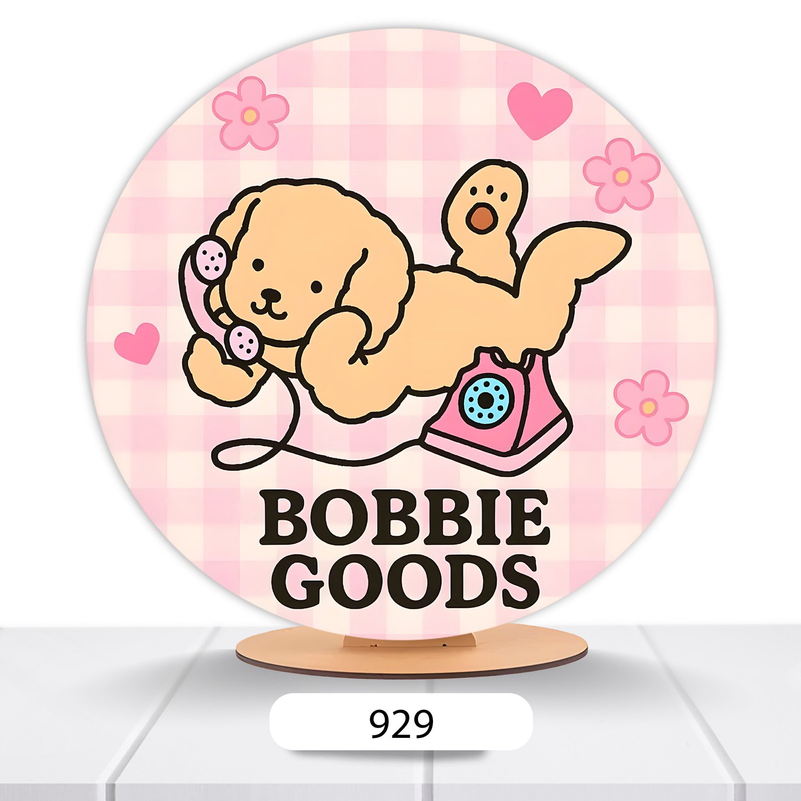 Painel Redondo Bobbie Goods 50x50cm - Imagem 19