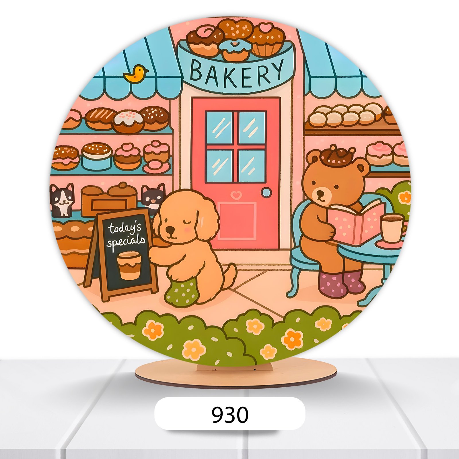 Painel Redondo Bobbie Goods 50x50cm