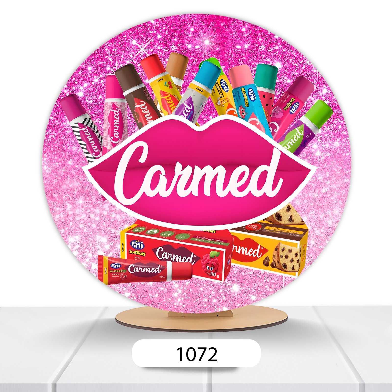Painel Redondo Carmed 50x50cm - Imagem 5
