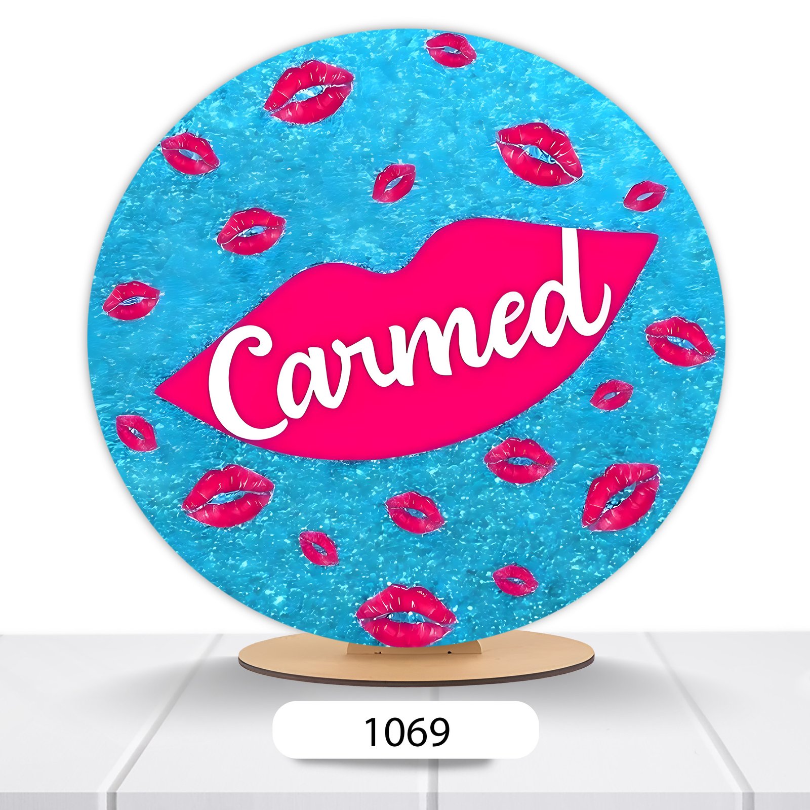 Painel Redondo Carmed 50x50cm - Imagem 2