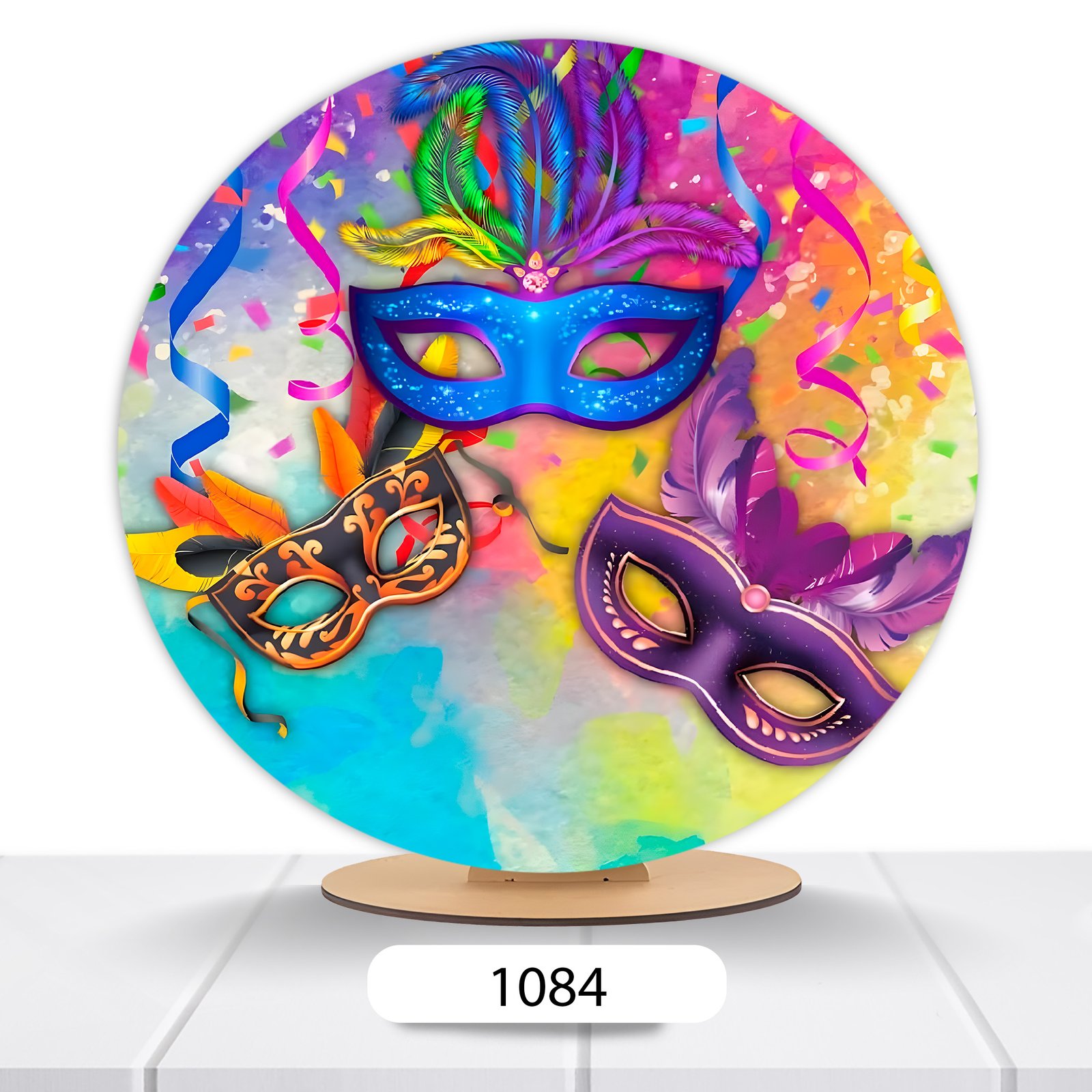Painel Redondo Carnaval 50x50cm - Imagem 11