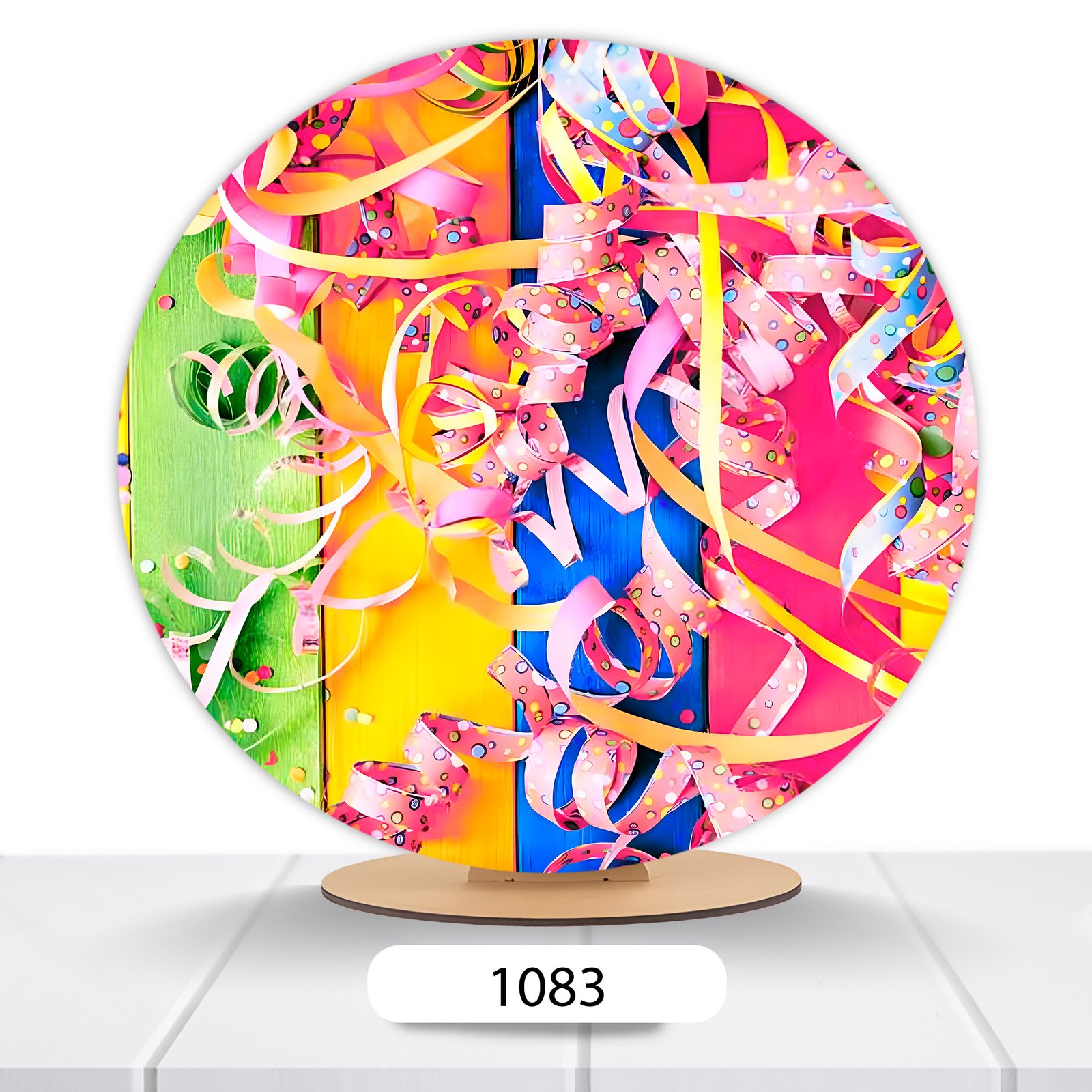 Painel Redondo Carnaval 50x50cm - Imagem 10