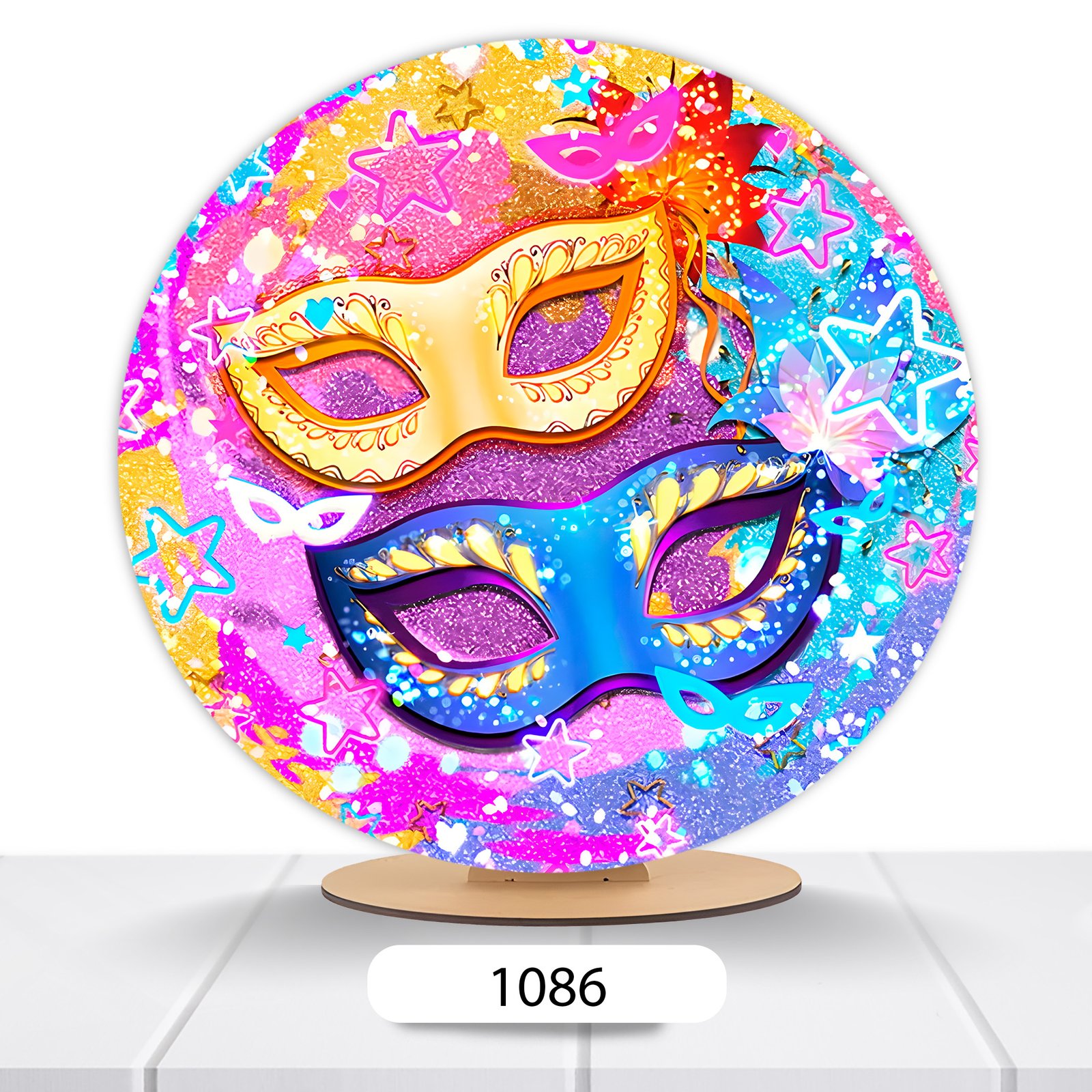 Painel Redondo Carnaval 50x50cm - Imagem 13