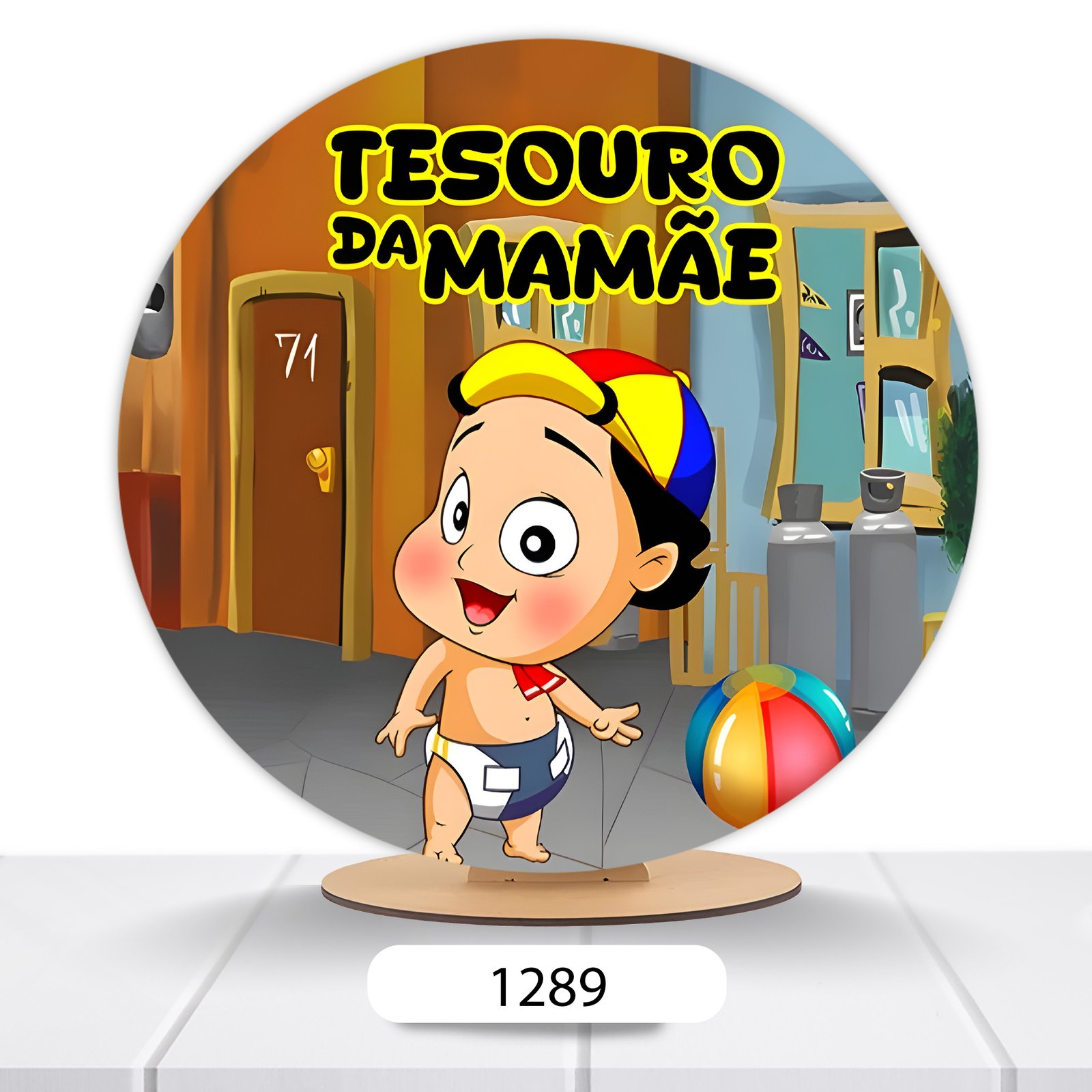 Painel Redondo Chavez 50x50cm - Imagem 15