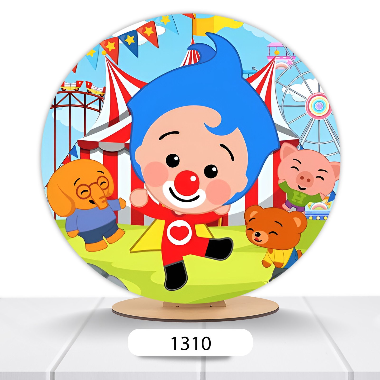 Painel Redondo Circo 50x50cm - Imagem 9